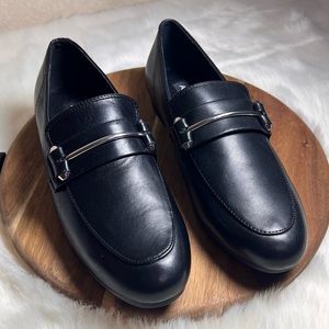 Aqua Kim Leather Loafer Size 8 NWT